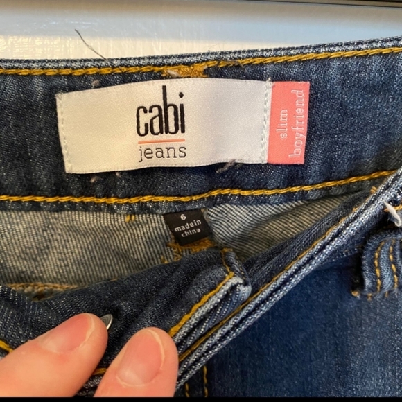 CAbi Distressed Skinny Boyfriend Jeans - Picture 3 of 5